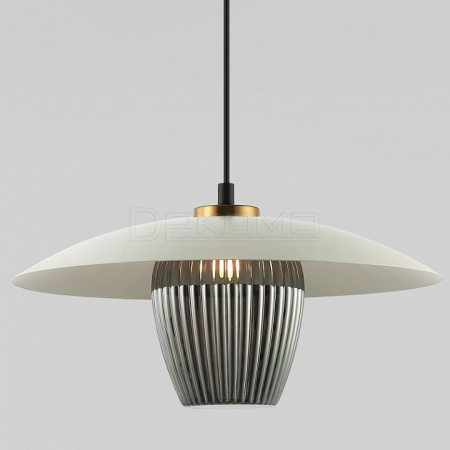 Подвесной светильник Kamari 50259/1 белый/дымчатый