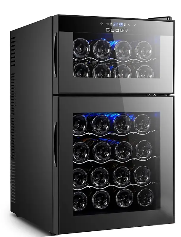 Винный шкаф двухзонный Cooleq WC-69