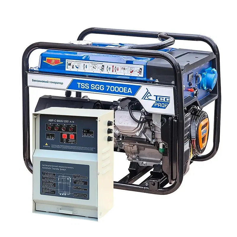 ТСС SGG 7000EA бензогенератор с блоком АВР ТСС C 9000/230 л/з 030020/190026