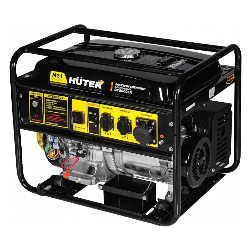 HUTER DY8000LX бензиновый генератор 64/1/19