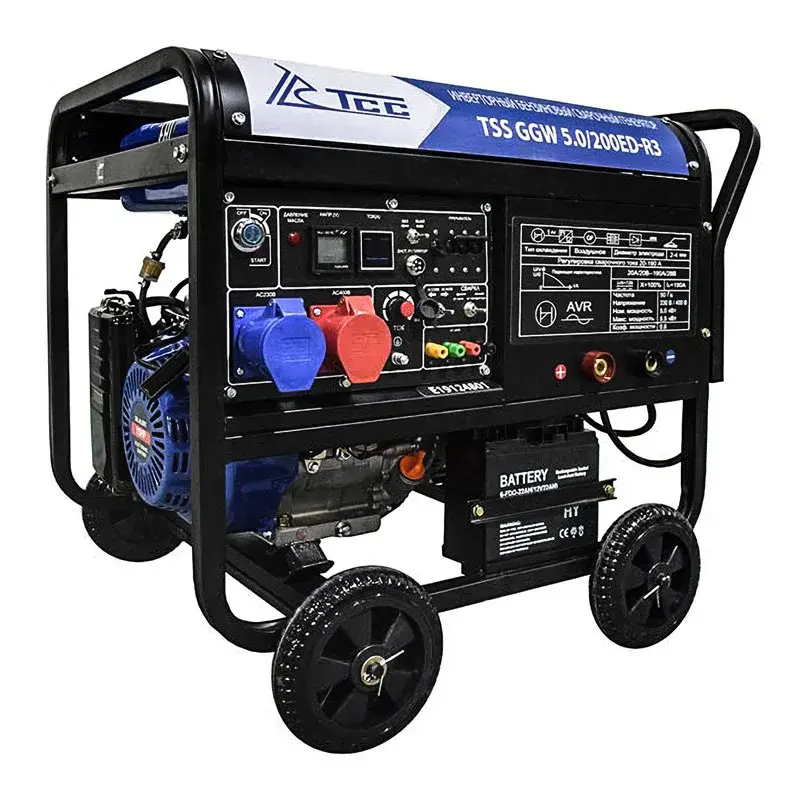 ТСС GGW 5.0/200ED-R3 бензиновый сварочный генератор 026494