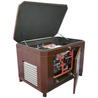 Кожух для генератора Geon Premium 1200W зимний RAL 8017 GP1200W8017