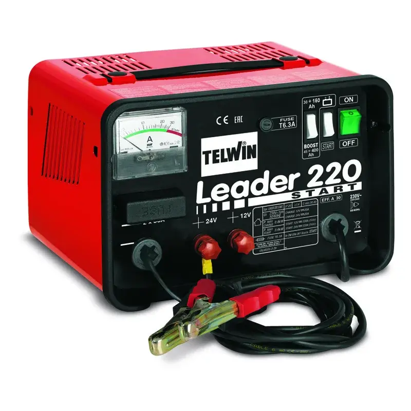 Зарядное устройство аккумуляторов Telwin LEADER 220 START, 807539