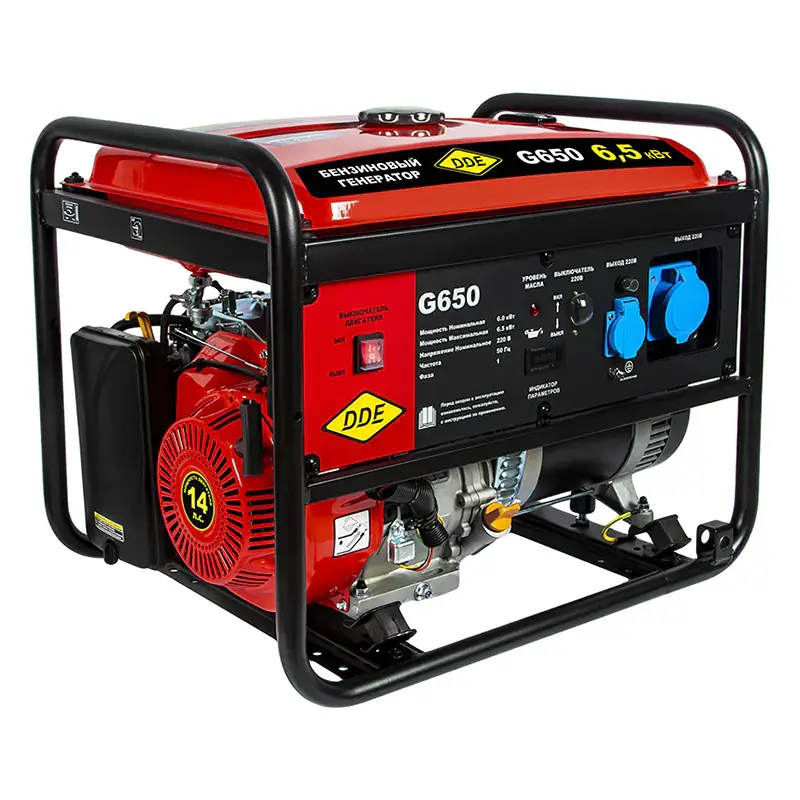 DDE G650 бензиновый генератор 917-422