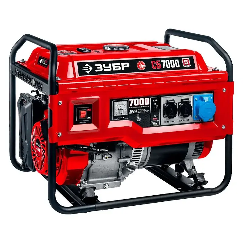 ЗУБР СБ-7000 бензиновый генератор