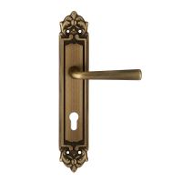 Ручка на планке Extreza Sandro 332 CYL PL02 бронза матовая