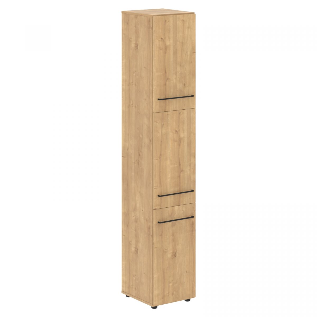 Шкаф колонка с 3-мя глухими малыми дверьми LHC 40.8 400х430х2253