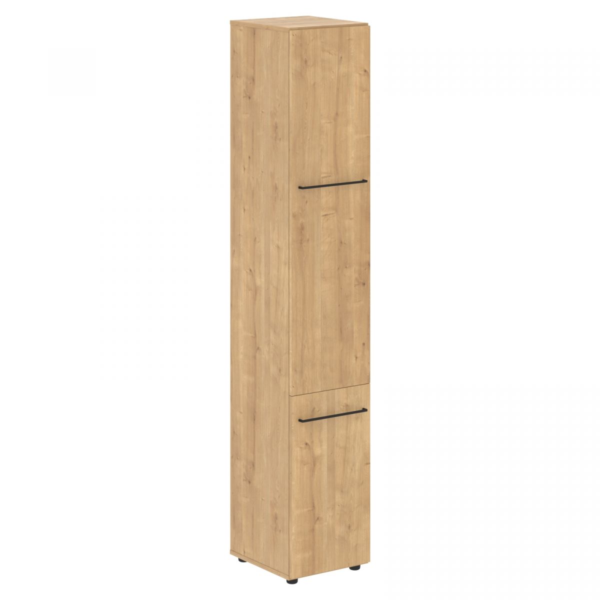 Шкаф колонка с глухой средней и малой дверью LHC 40.3 400х430х2253