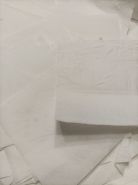 УЦЕНКА! Пиробумага 10х10 см БЕЛАЯ с КРАСНЫМ ПЛАМЕНЕМ (20 листов) с дефектами