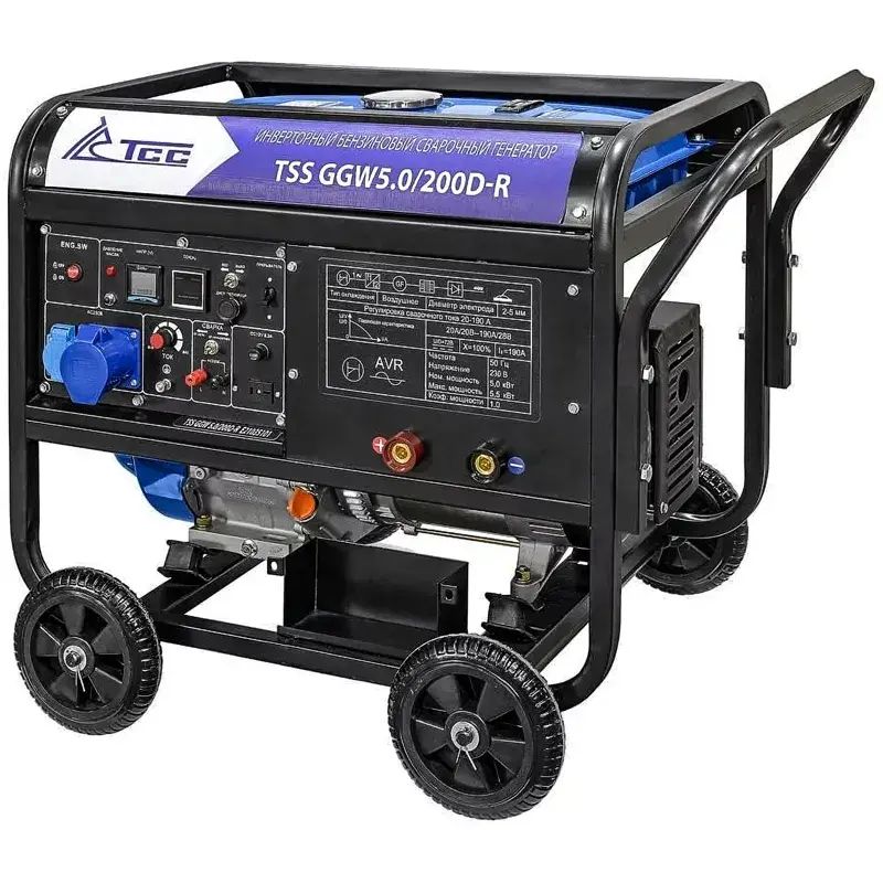 ТСС GGW 5.0/200D-R сварочный генератор инверторный 031169