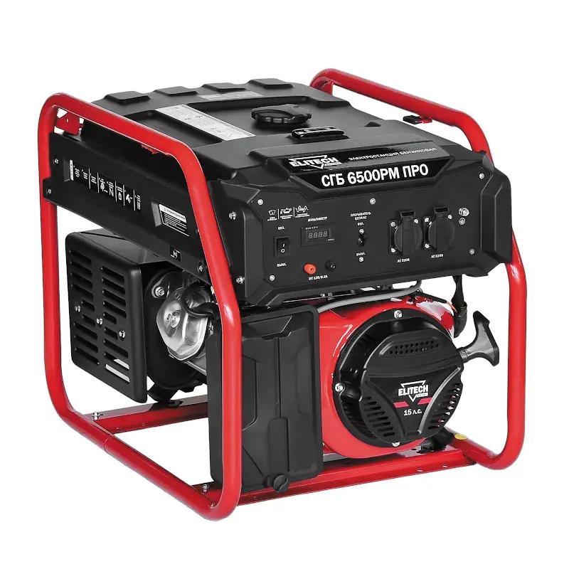 ELITECH СГБ 6500РМ ПРО генератор бензиновый 189449