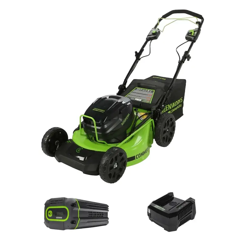 Аккумуляторная газонокосилка Greenworks GC82LM51SP2K8 (1 x 8 Ач, ЗУ) 2515907U8