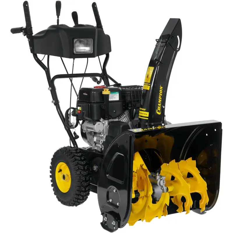 CHAMPION ST656BS снегоуборщик бензиновый 6.5 л.с. ковш 56 см, выброс 14 м, 6 вперед/2 назад
