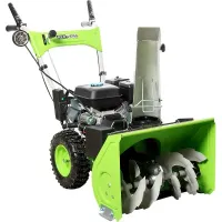 Redverg RD-SB56/7 бензиновый снегоуборщик 7 л.с. ковш 56 см, выброс 15 м, 4 вперед/1 назад