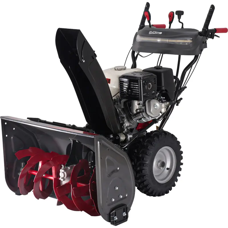 EVOline SBG 760 HE бензиновый снегоуборщик 11.7 л.с. ковш 76 см, выброс 15 м, 6 вперед/2 назад