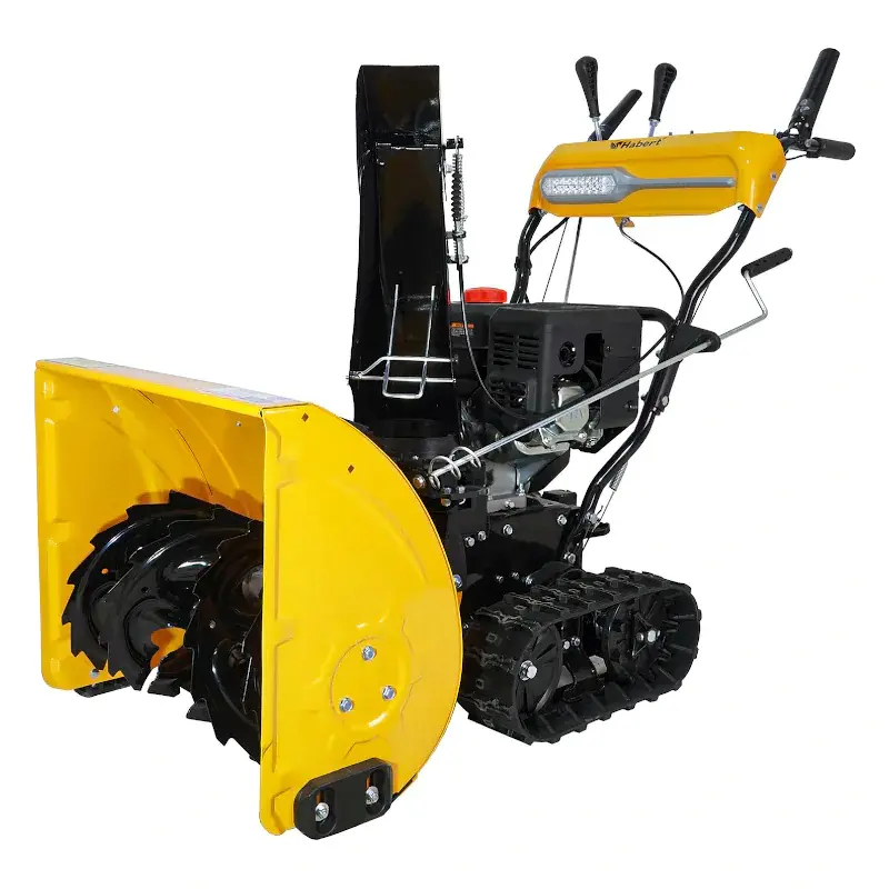 Habert HBM24DT cнегоуборщик бензиновый гусеничный 7 л.с. ковш 61 см, выброс 11 м, 6 вперед/2 назад 00-00155383