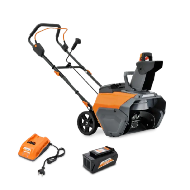 VILLARTEC WA4051 SET5 40В снегоуборщик аккумуляторный (1 x 5 Ач, ЗУ) ковш 51 см, выброс 8 м