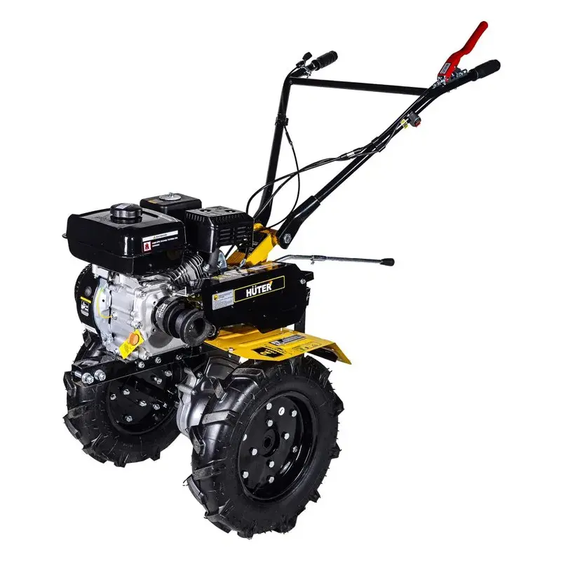 HUTER МК-7000P-10-4х2 мотоблок бензиновый 70/5/44