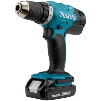 Makita DDF453SYX5 аккумуляторный шуруповерт (1 x 1.5 Ач, ЗУ) с набором бит DDF453SYX5/E-03084