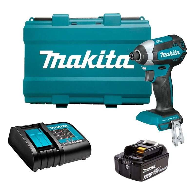 Makita DTD153SF аккумуляторный ударный шуруповерт (1 x 3 Ач, З/У)