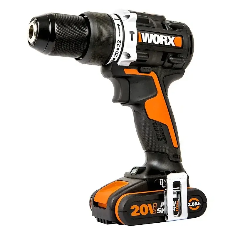 WORX WX352.1 дрель-шуруповерт ударная аккумуляторная (2 x 4 Ач, ЗУ)