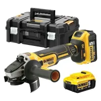 DeWalt DCG405P2 аккумуляторная ушм (2 x 5 Ач, ЗУ)
