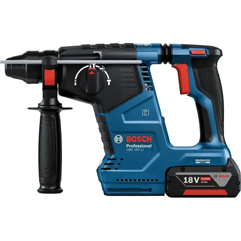 Bosch GBH 187-LI перфоратор аккумуляторный (1 x 5 Ач, ЗУ) 0611923022