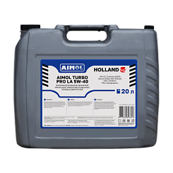AIMOL Turbo Pro LA 5W-40, 20л