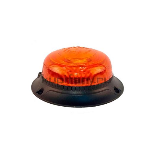 Оранжевый проблесковый маяк для погрузчика 10-110 Вольт PM126112