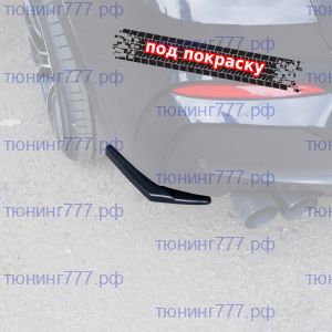 Элероны заднего бампера для BMW X4 F26 с M-пакетом