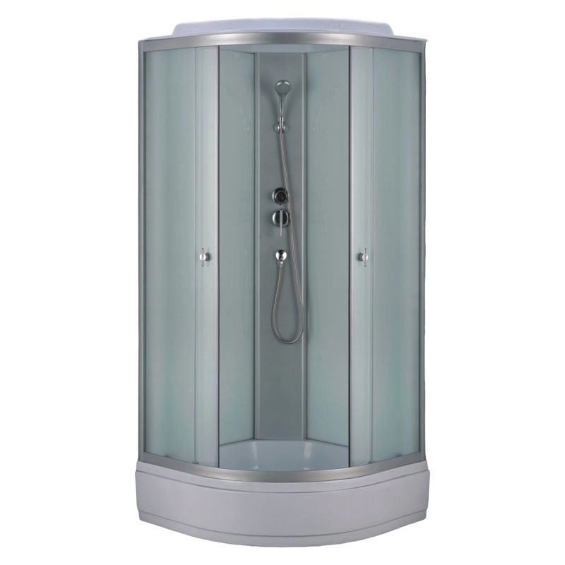 Душевая кабина Loranto 90х90, поддон 26 см, матовое стекло CS-985TM/W-90