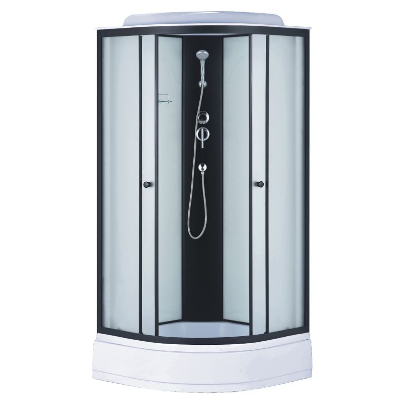 Душевая кабина Loranto 90х90, поддон 26 см, матовое стекло CS-881EC26TM/W-90