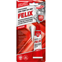 Герметик-прокладка Felix, красный, 32гр