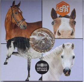 Лошадь 5 Евро Франция 2025 UNC