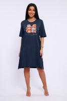 Ночная сорочка НС 525 [чернильный]
