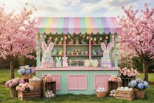 Фон стена "Easter wall №16"