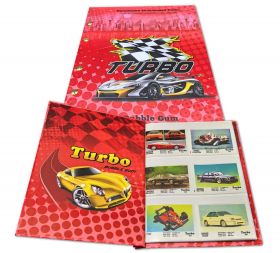 КОЛЛЕКЦИЯ 70 вкладышей (полная) TURBO 51-120 в АЛЬБОМЕ (привет из 90х)​ Мг00025 Oz quality 1
