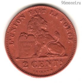 Бельгия 2 сантима 1911