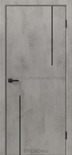 Орион 2.3 Бетон Грей , Светлый с черной кромкой ABS с 4-х сторон.