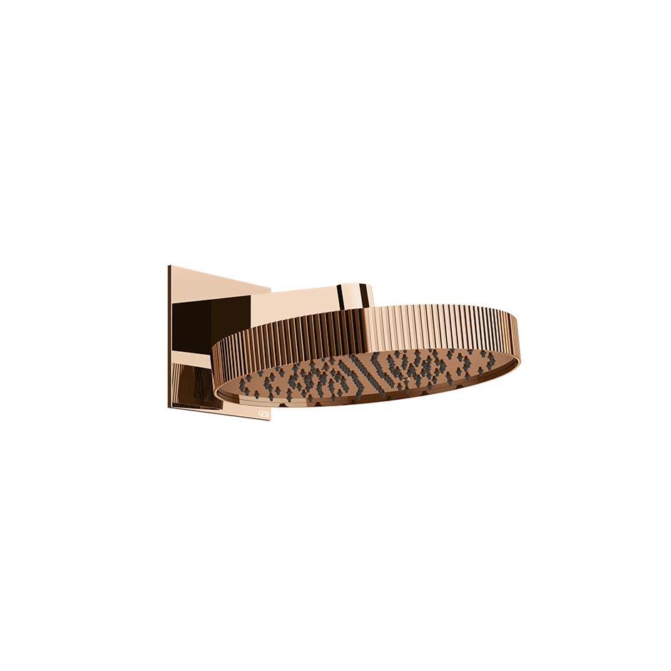 Верхний душ Gessi Incastri Rigato 75149 настенный короткий кронштейн