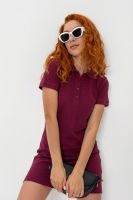 14413 платье поло [винный]