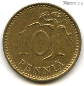 Финляндия 10 пенни 1981 К