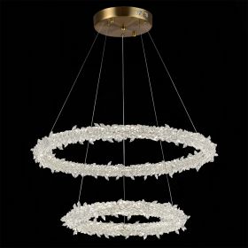 SL6105.203.02 Люстра подвесная ST-Luce Золотистый/Прозрачный LED 1*80W 3000 - 6500K