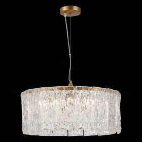 SLE283203-06 Светильник подвесной Золотистый/Прозрачный E27 6*40W