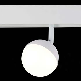 ST358.546.07 Магнитный трековый светильник белый LED 1*7W 4000K 520Lm Ra>80 120° IP20 L120xW90xH192