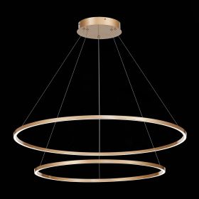 ST605.243.91 Светильник подвесной ST-Luce Золотистый/Белый LED 1*91W 4000K