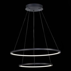 ST603.443.56 Светильник подвесной ST-Luce Черный/Белый LED 1*56W 4000K