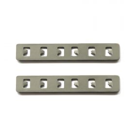 ST005.749.00 Прямой соединитель для встраиваемого магнитного шинопровода (2 шт) ST-Luce Стальной