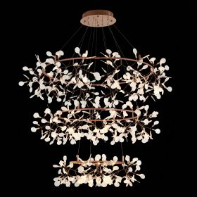 SL379.203.486 Люстра подвесная ST-Luce Медный/Белый LED 486*0,5W 3500K  (из 3-х коробок)