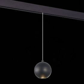 ST354.443.12 Магнитный трековый светильник подвесной Черный LED 1*12W 4000K 750Lm Ra>80 36° IP20 D10